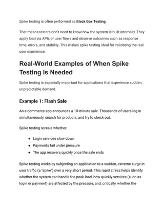 What Is Spike Testing_ A Comprehensive Guide | PDF