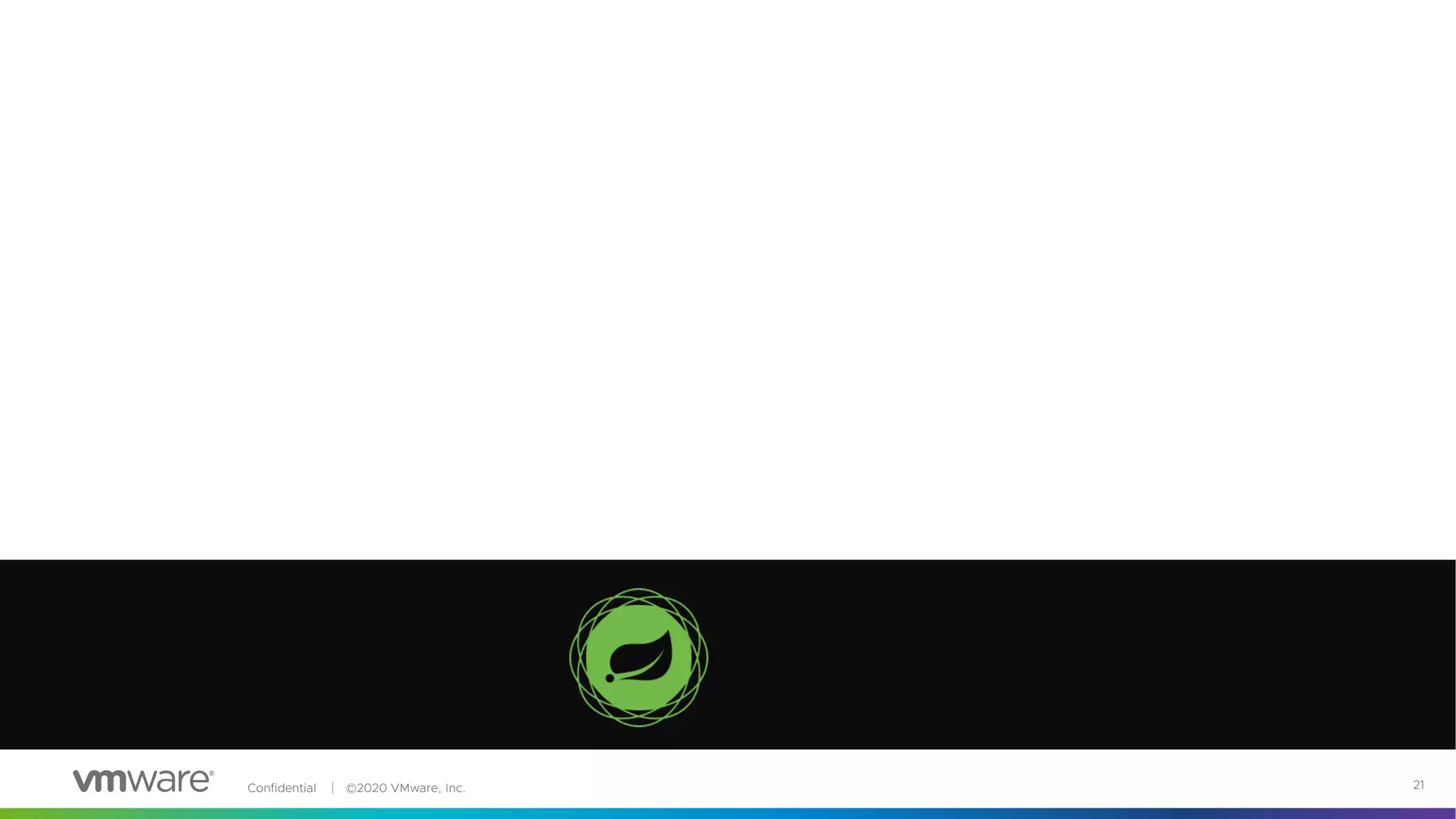 Confidential │ ©2020 VMware, Inc. 21
 