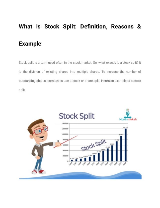 What Is Stock Split Definition, Reasons & Example