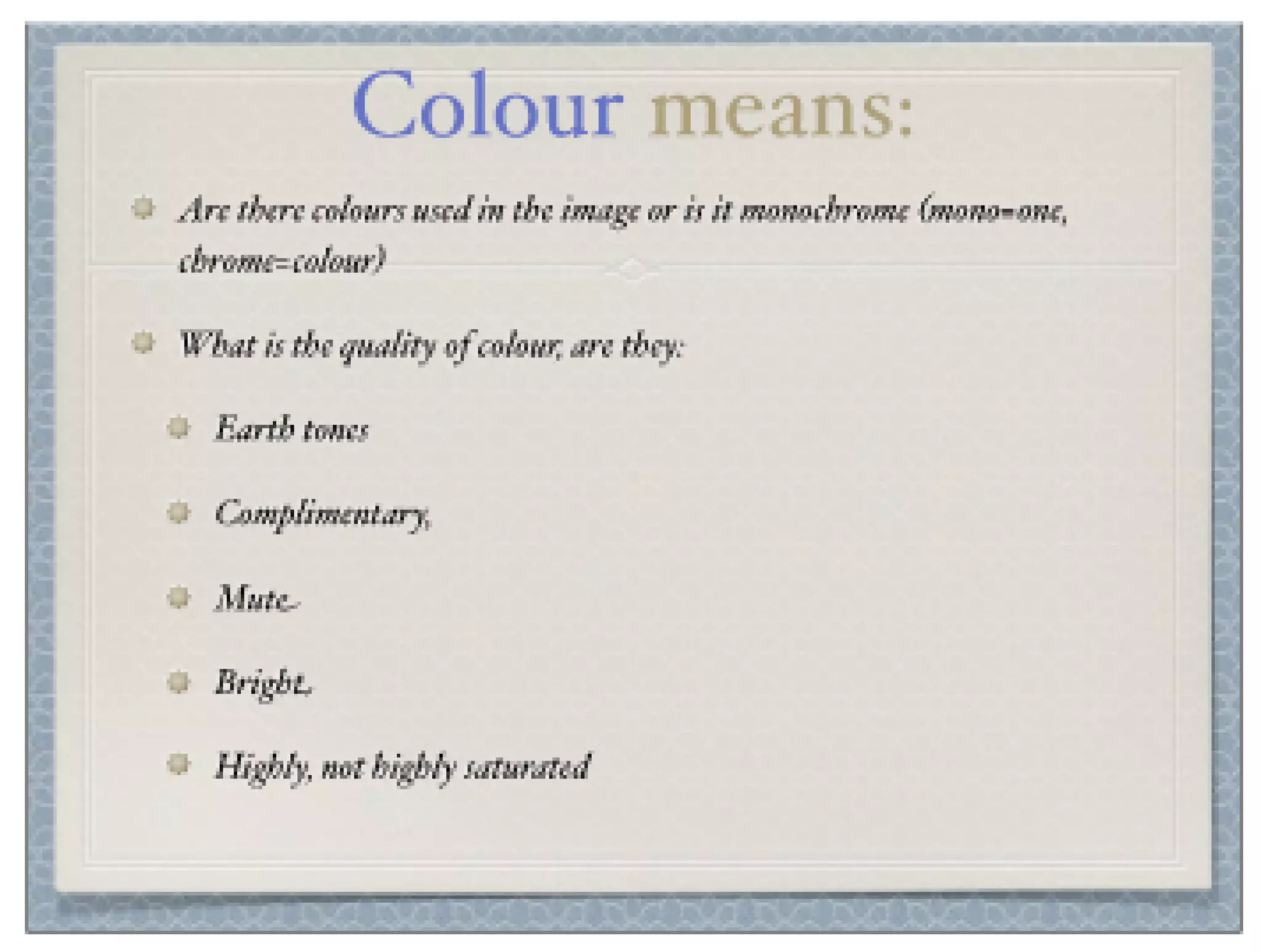 Meaning Of Style In Art