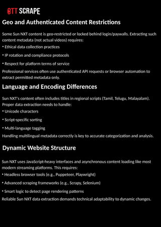 Scripts Nxt What Is Sun NXT Data Scraping and Why Is It Crucial for Regional OTT ...