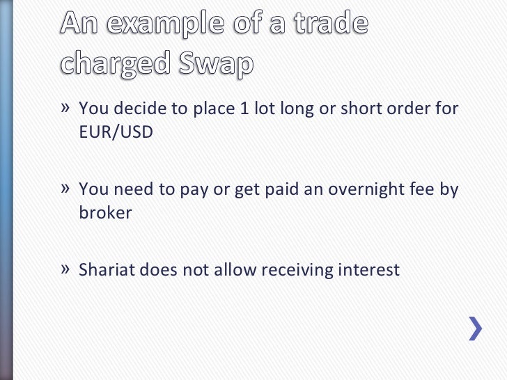 Swap long and short forex