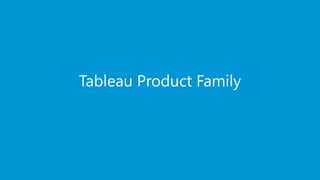www.edureka.co/tableau-training-for-data-visualizationEDUREKA TABLEAU CERTIFICATION TRAINING
Tableau Product Family
 