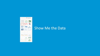 www.edureka.co/tableau-training-for-data-visualizationEDUREKA TABLEAU CERTIFICATION TRAINING
Show Me the Data
Show Me the Data
 
