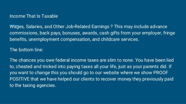 What Is Taxable Income Part 2 Of 3