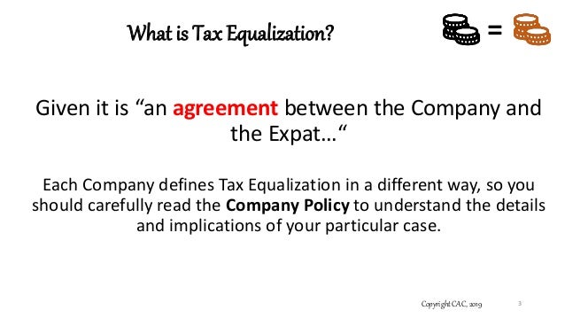 What is tax equalization