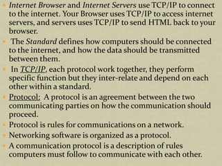 What is TCP/IP | PPT