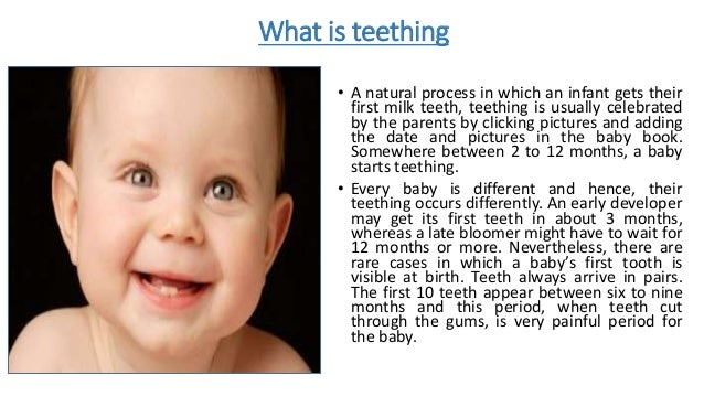 the teething