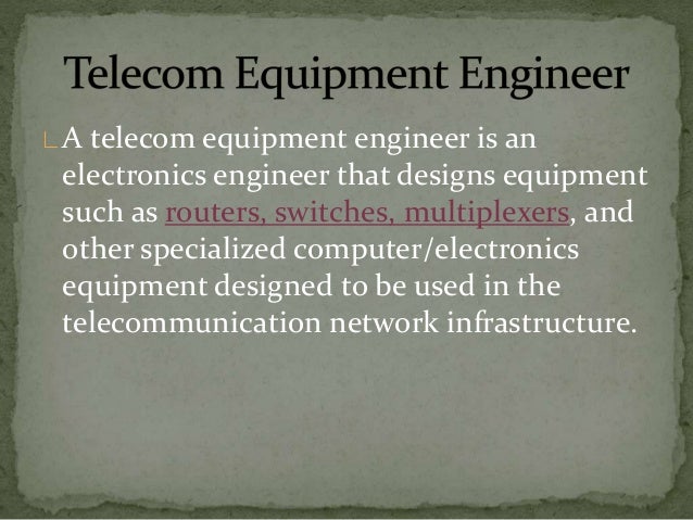 telecommunication engineering