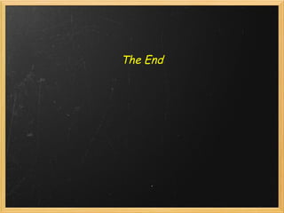 The End 