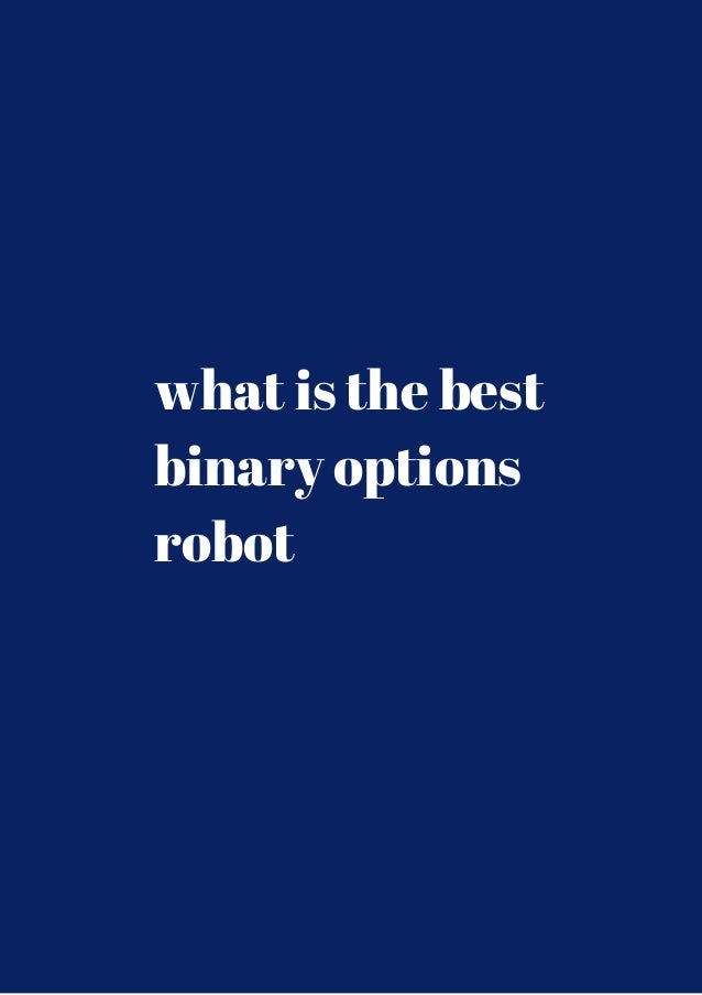 Binary options website design
