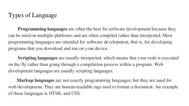 What is the best programming language to learn if you want to work on ...