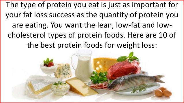 best protein foods to eat for weight loss