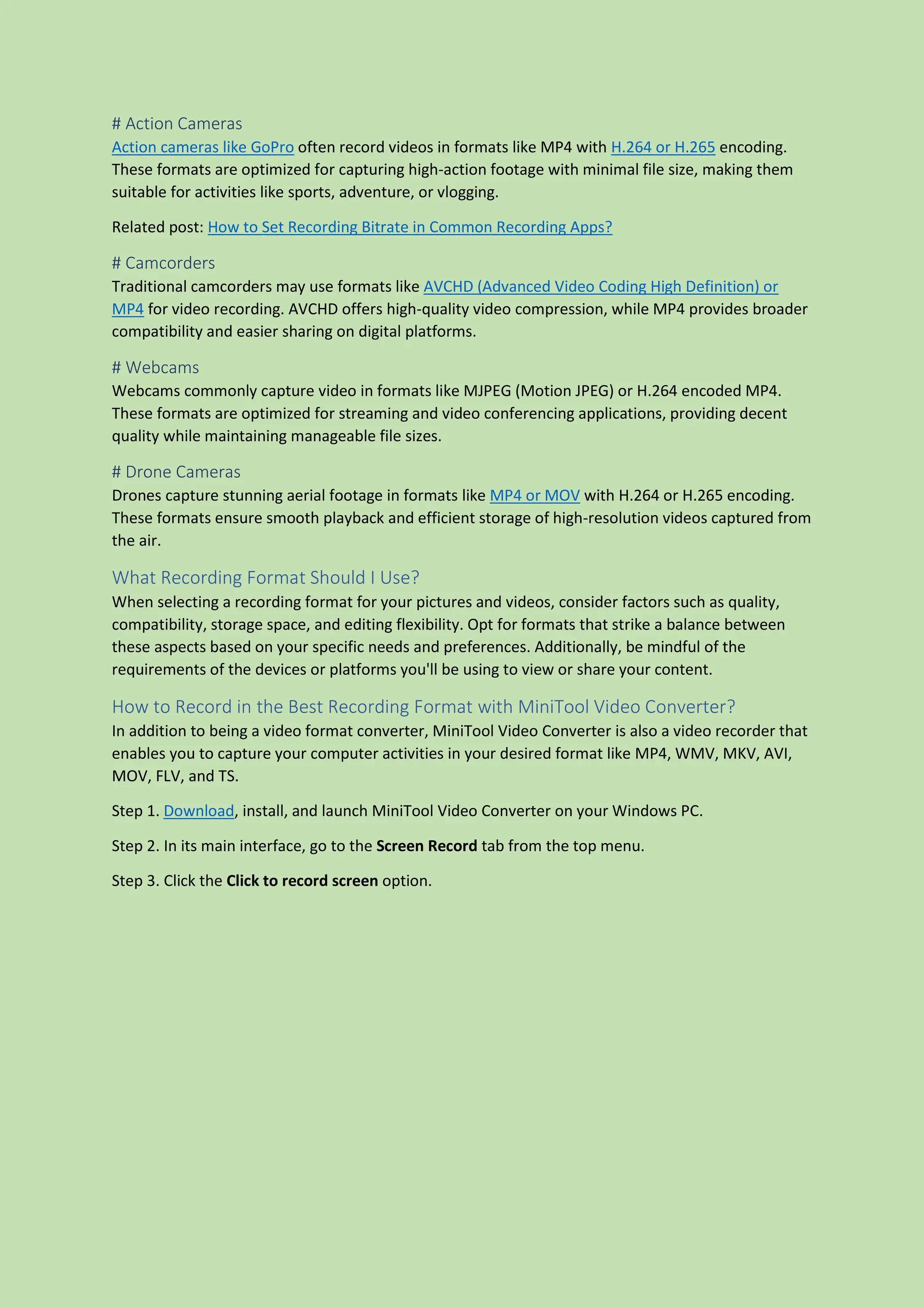 What Is the Best Recording Format & How to Record in It.docx