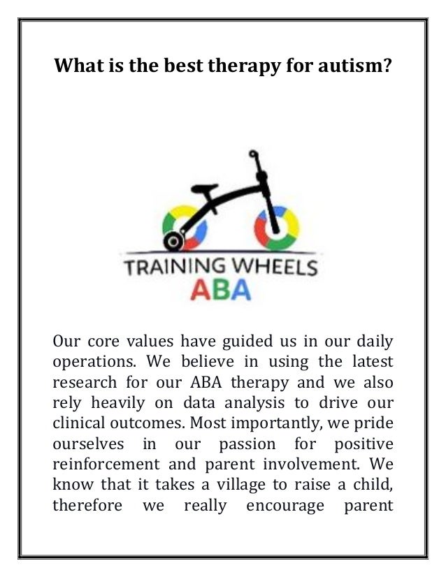 what-is-the-best-therapy-for-autism