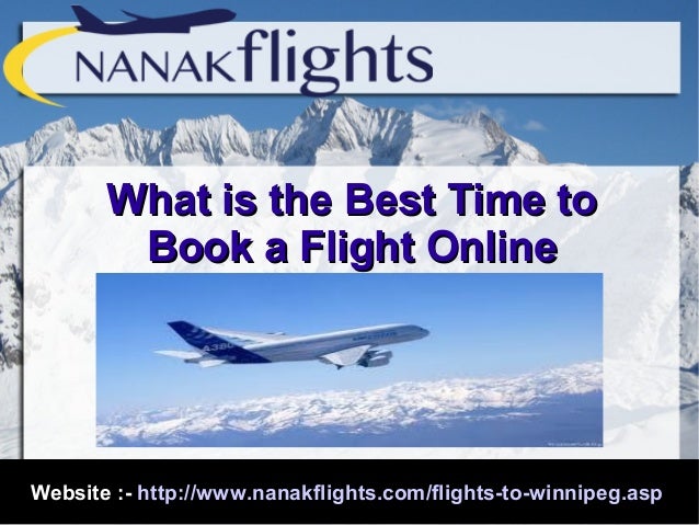 What is the best time to book a flight online