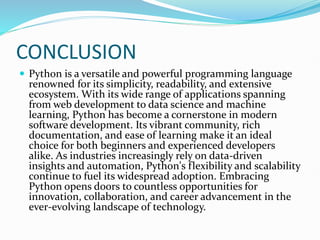 What is the best way to learn Python.pptx