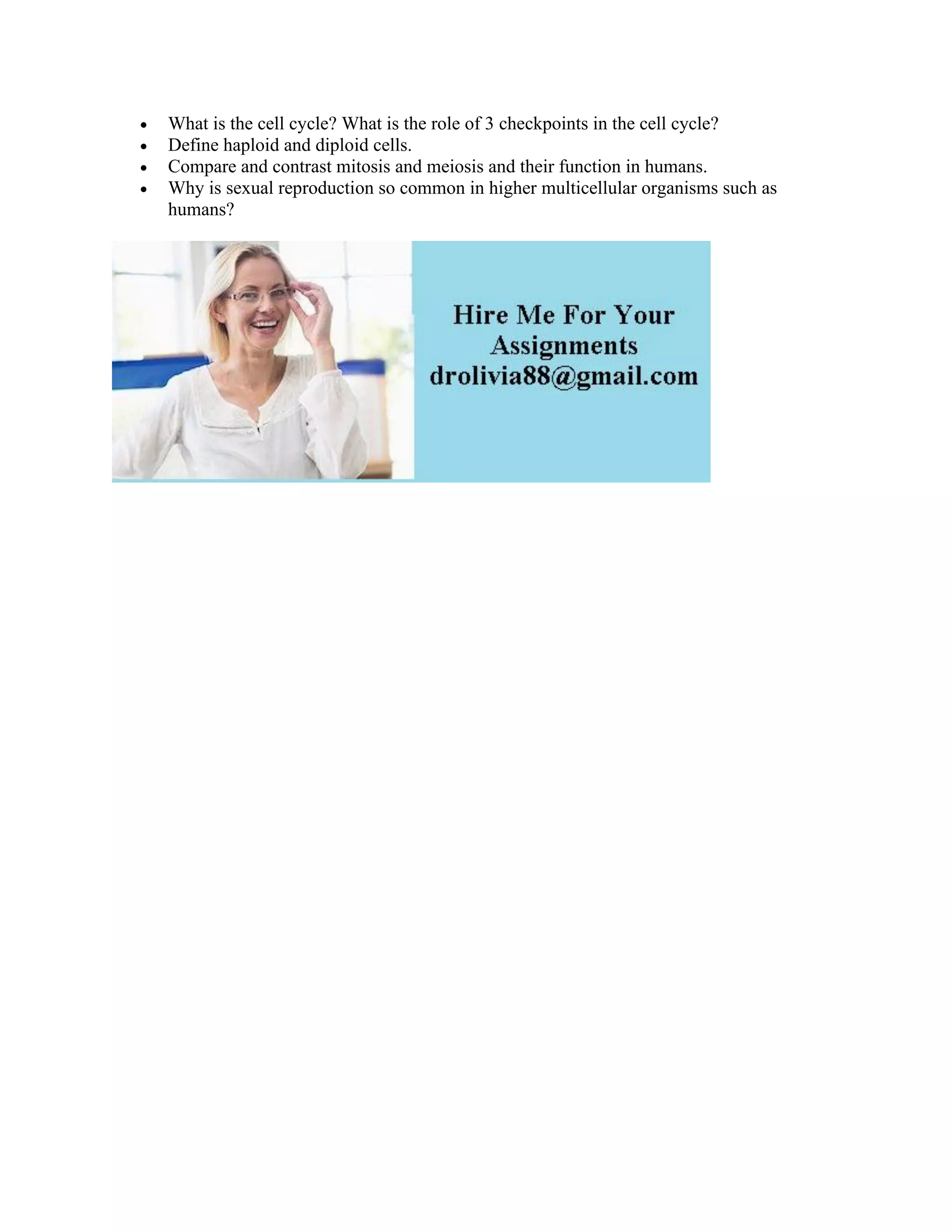 What is the cell cycle- What is the role of 3 checkpoints in the cell.pdf