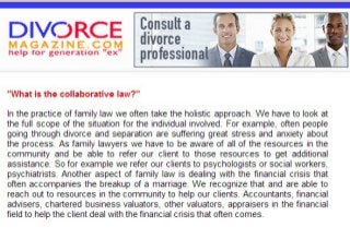 What is the collaborative law?