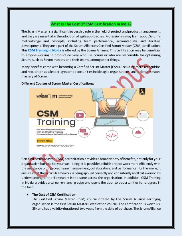 what-is-the-cost-of-csm-certification-in-india