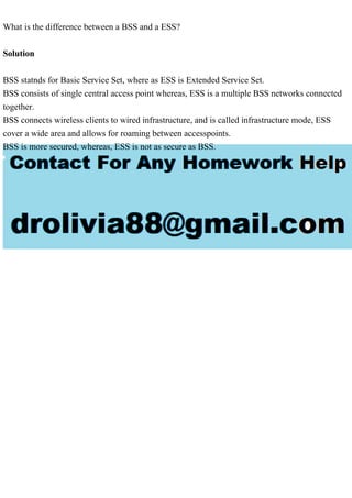 What is the difference between a BSS and a ESSSolutionBSS sta.pdf