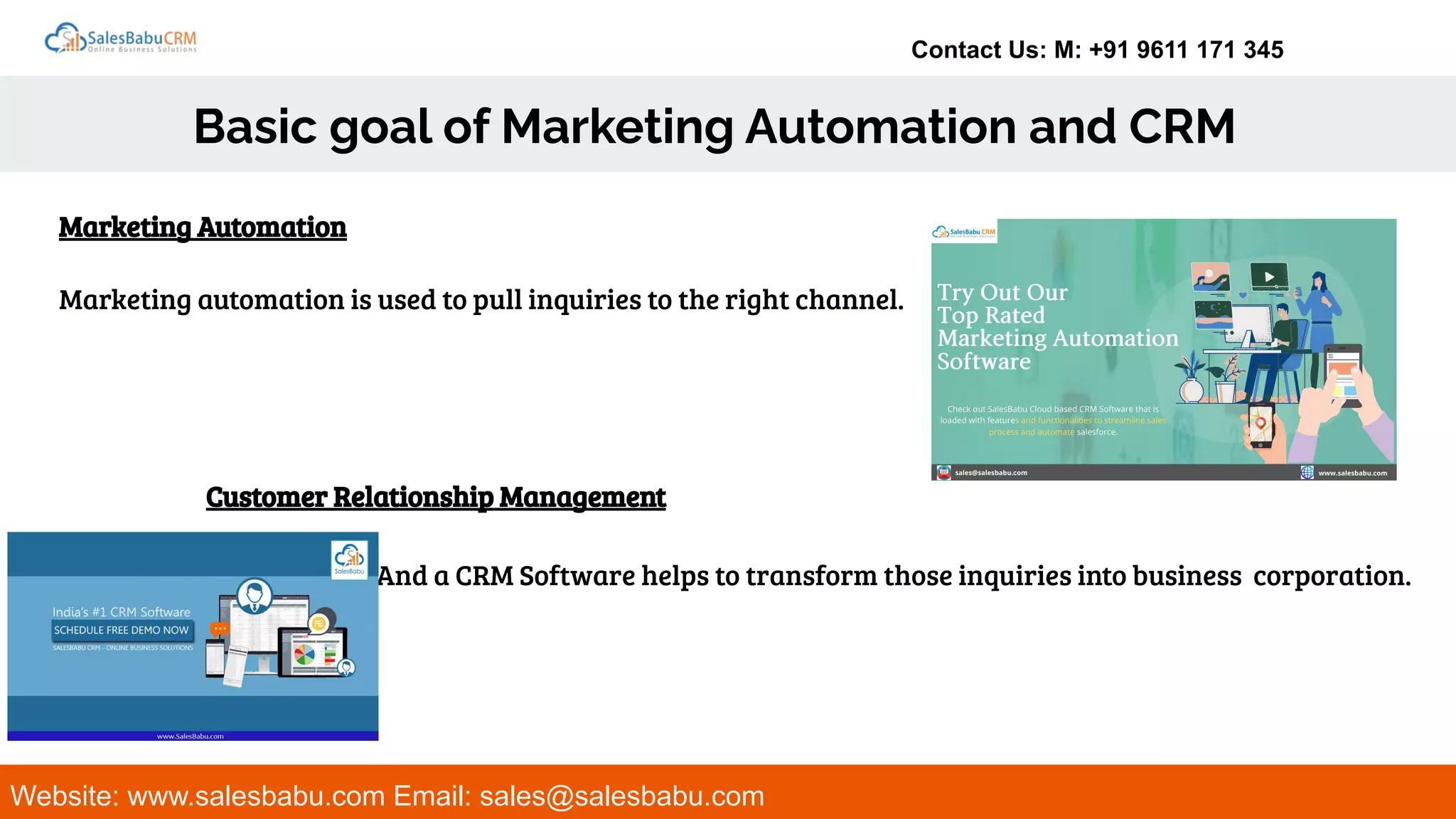 What is the difference between crm and marketing automation PDF