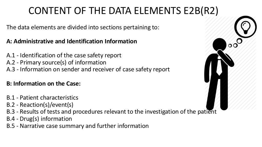E2B(R2) vs E2B(R3) ICSR ELEMENTS