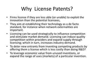 Patent is not Technology | PPTX - Patent Engineering Foundations Offerings Patents
