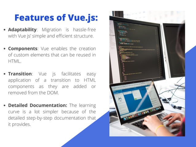 React vs Vue: Which is the front-end development Choice? | PPT
