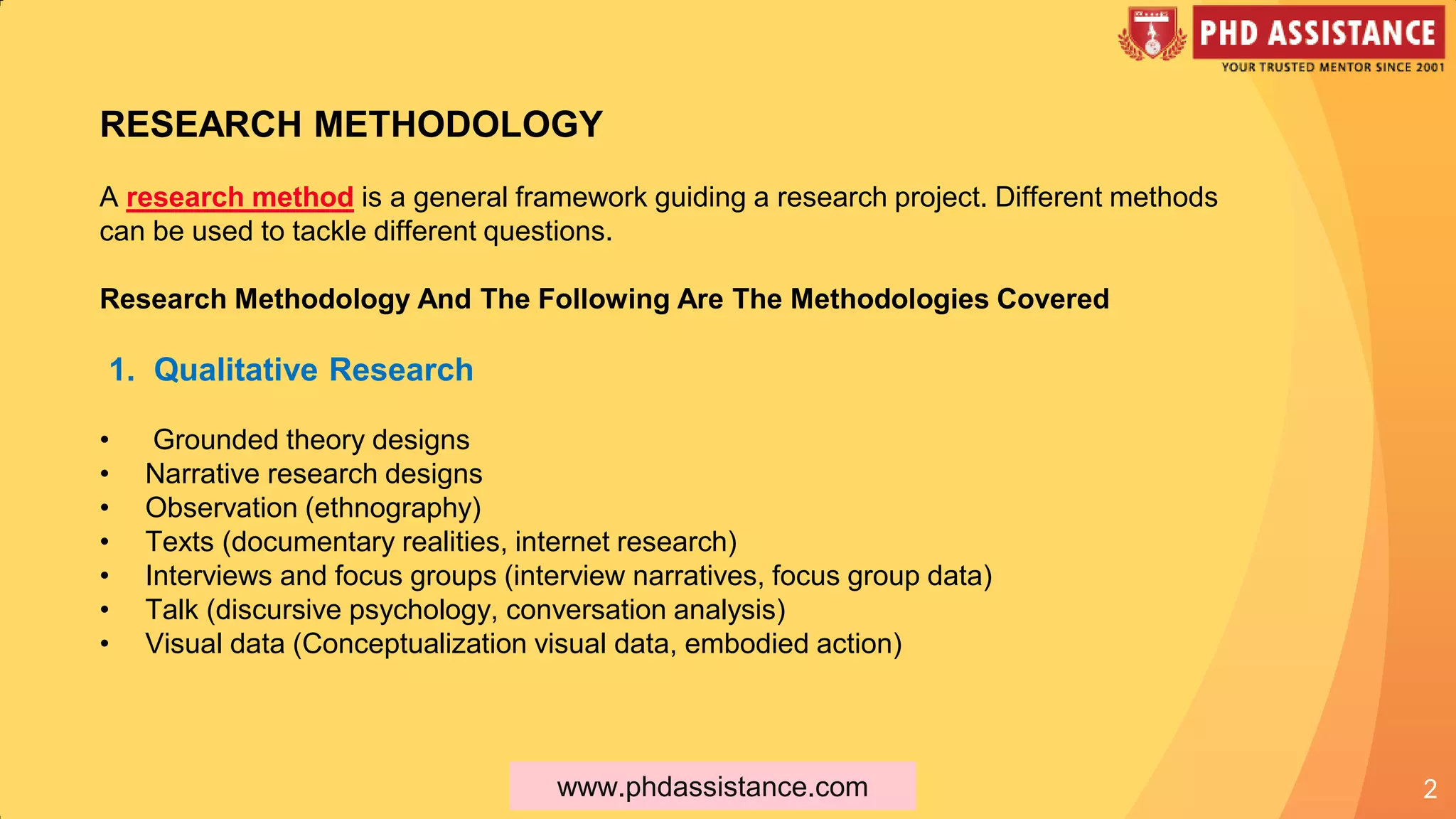 What is the difference between research methodology and research design ...