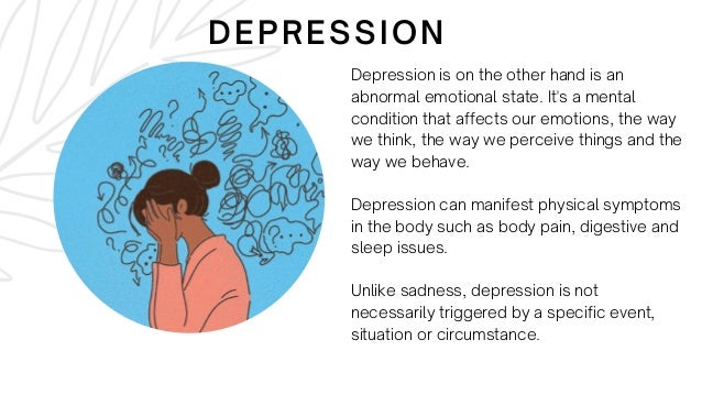 What’s the Difference Between Sadness and Depression? | PDF