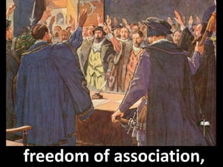 freedom of association,
 
