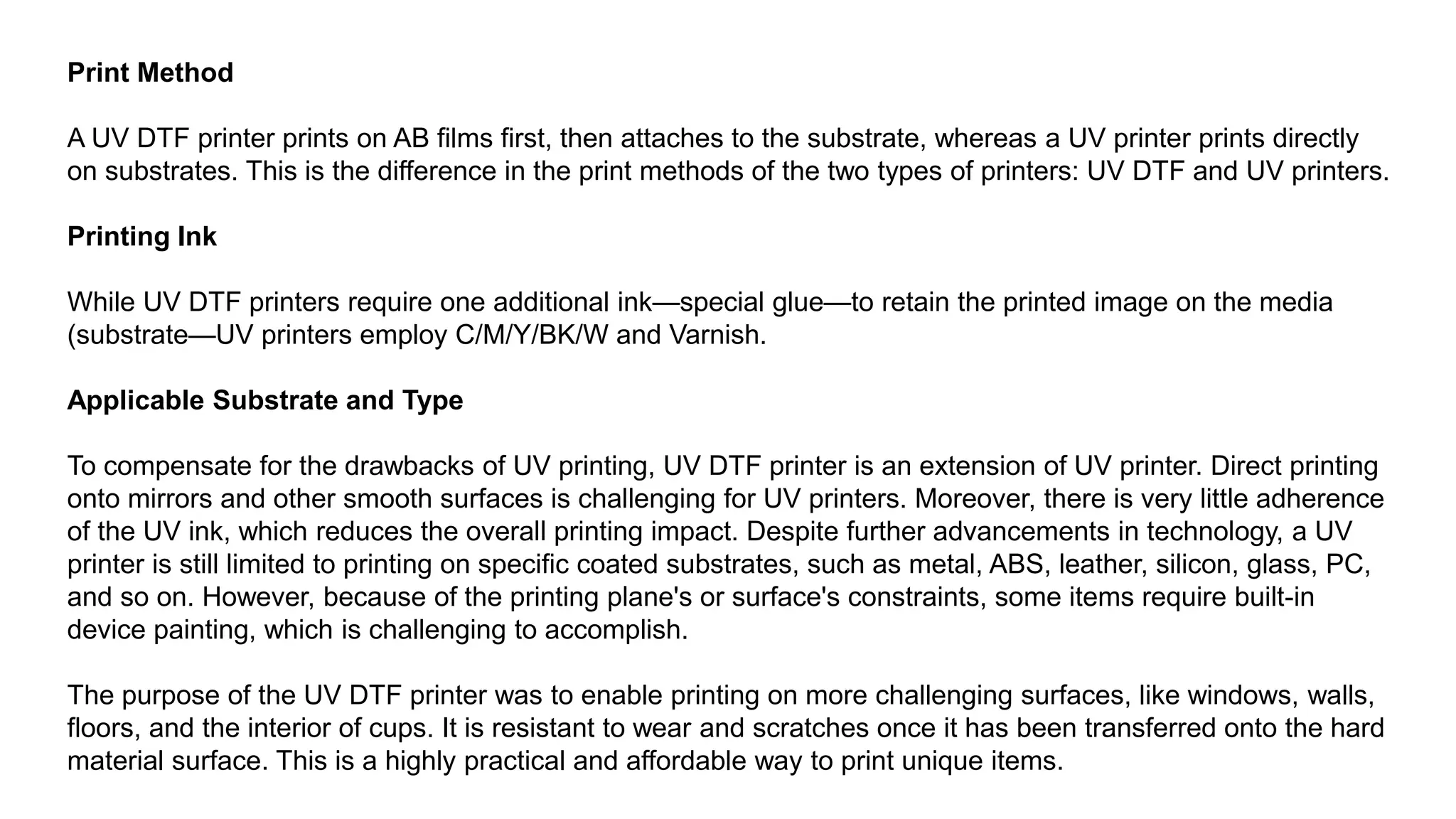 What is the Difference Between UV Printer and UV DTF Printer.pptx