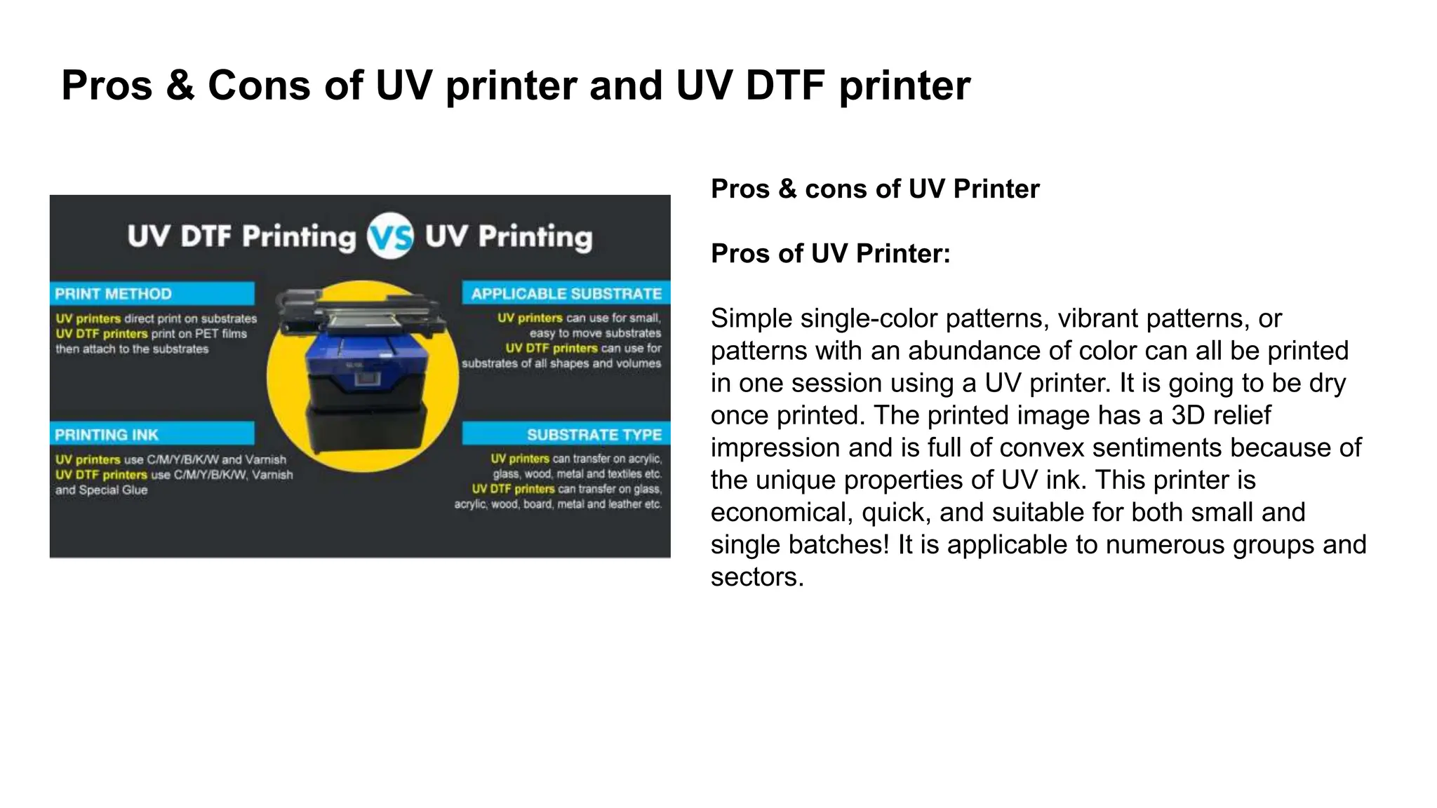 What is the Difference Between UV Printer and UV DTF Printer.pptx