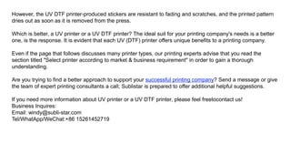 What is the Difference Between UV Printer and UV DTF Printer.pptx