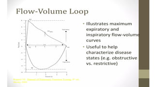 What is the flow- volume loop.pptx, dynamic pulmonary function tests ...