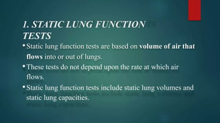 What is the flow- volume loop.pptx, dynamic pulmonary function tests ...