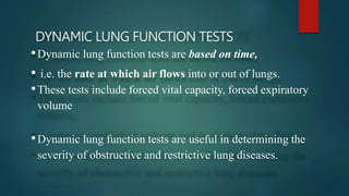 What is the flow- volume loop.pptx, dynamic pulmonary function tests ...