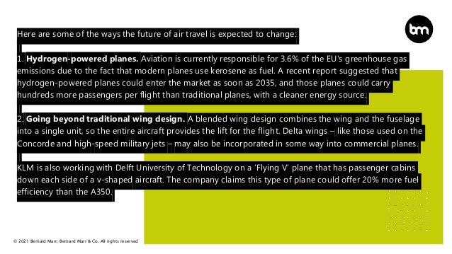 What Is the Future Of Air Travel? | PPTX