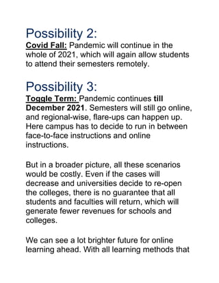 What is the future of online learning | PDF