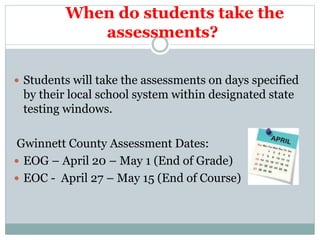 What is the Georgia Milestones Assessment System? | PPTX