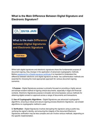 Difference Between Digital Signature and Electronic Signature.pdf
