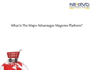 What Is The Major Advantages Magento Platform?
 