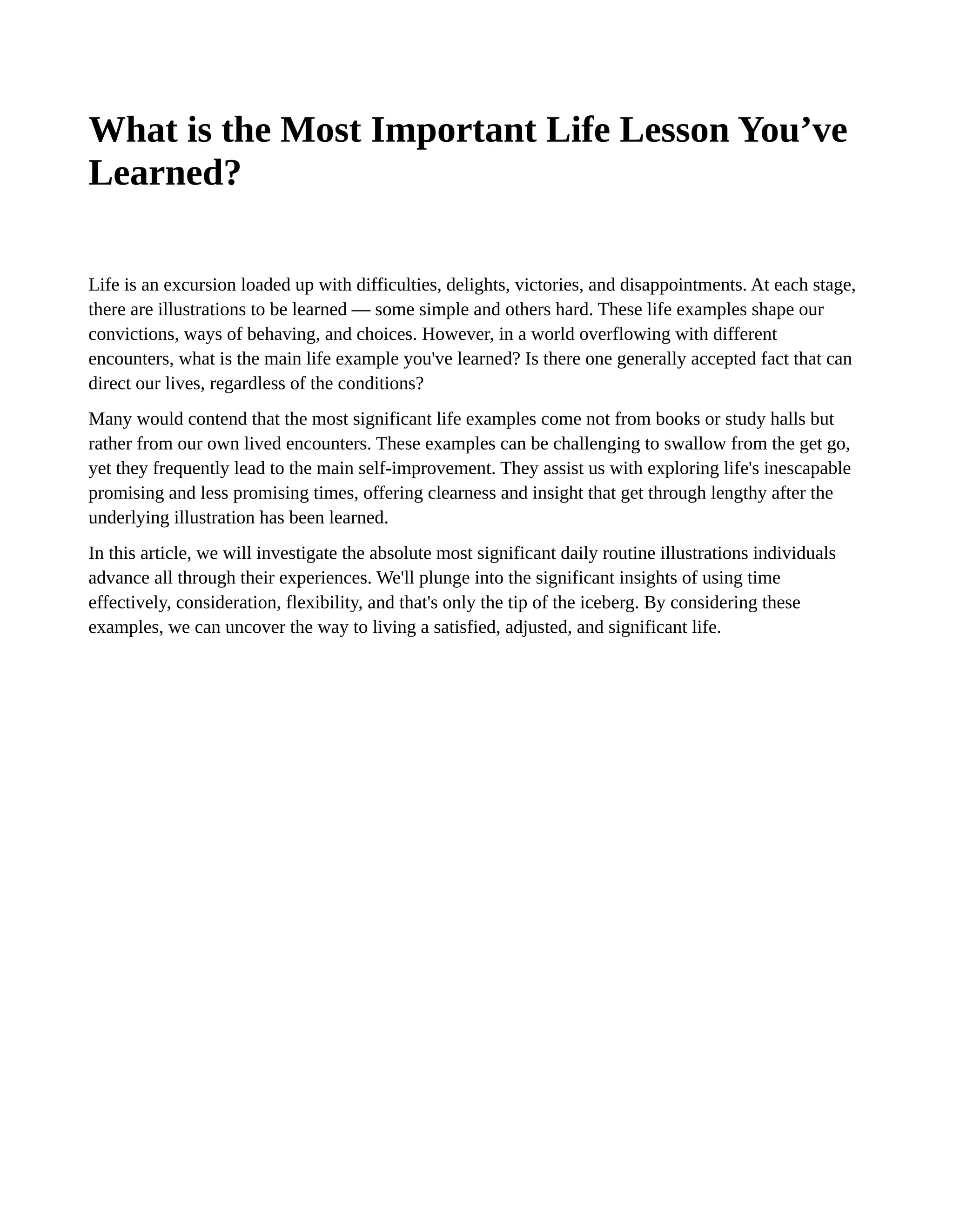 What is the Most Important Life Lesson.pdf