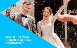 What is the most romantic wedding destination?
