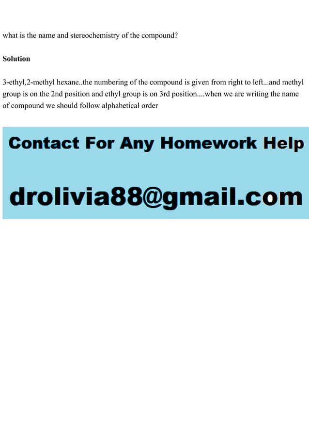 What Is The Name And Stereochemistry Of The CompoundSolution pdf what-is-the-name-and-stereochemistry-of-the-compoundsolution-pdf