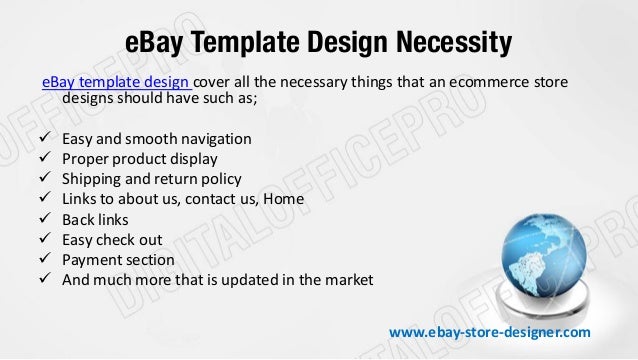 What Is The Need Of Ebay Store Design What Is The Need Of Ebay Store Design