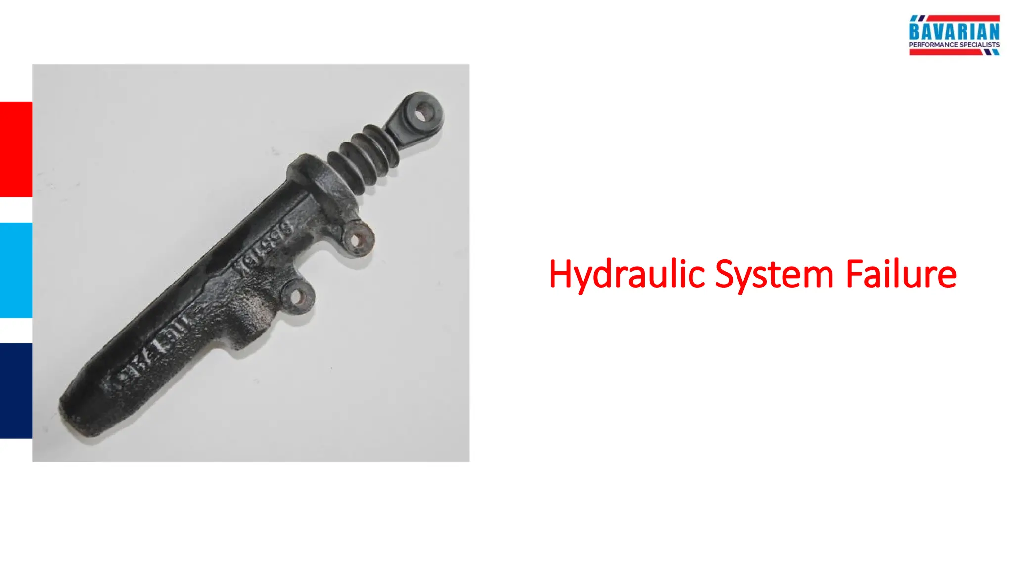 Hydraulic System Failure
 