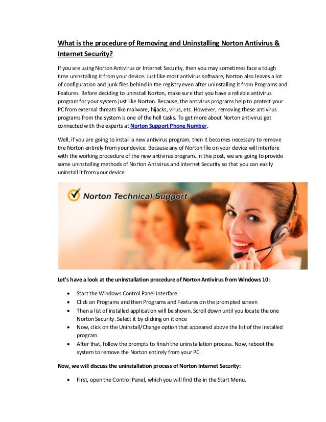 uninstall norton antivirus uninstall norton antivirus