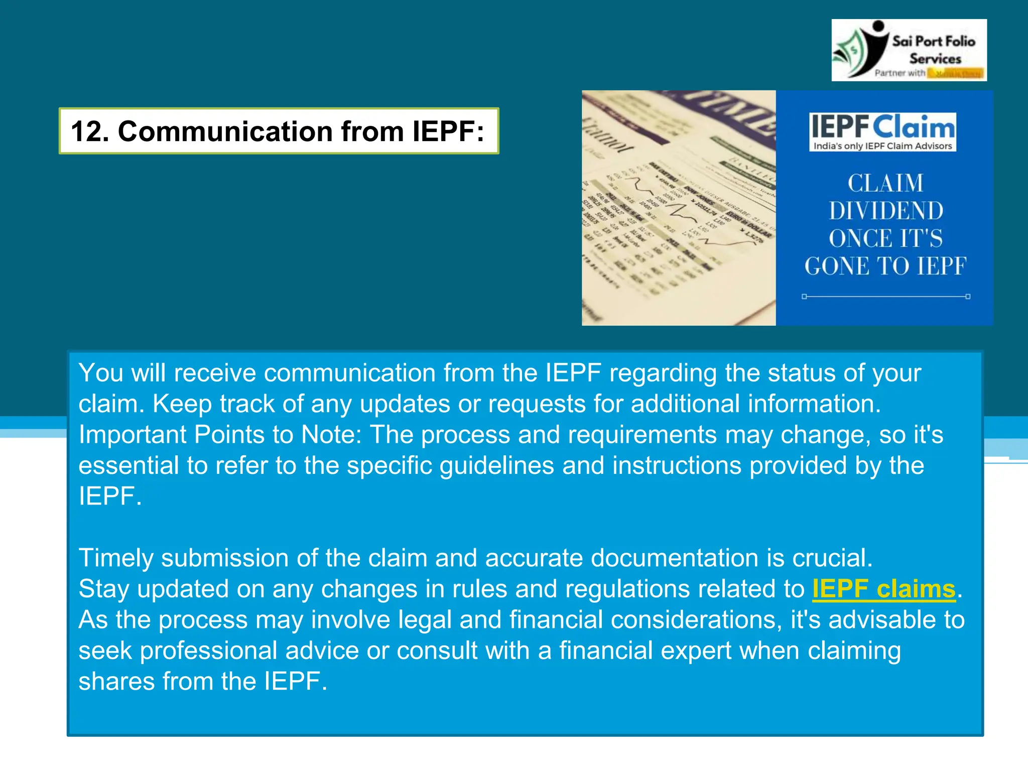 Iepf Form.pdf What is the Procedure to claim shares from IEPF.pptx